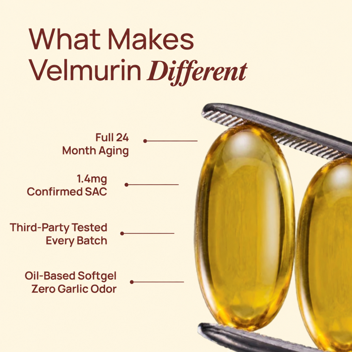 What makes VELMURIN different